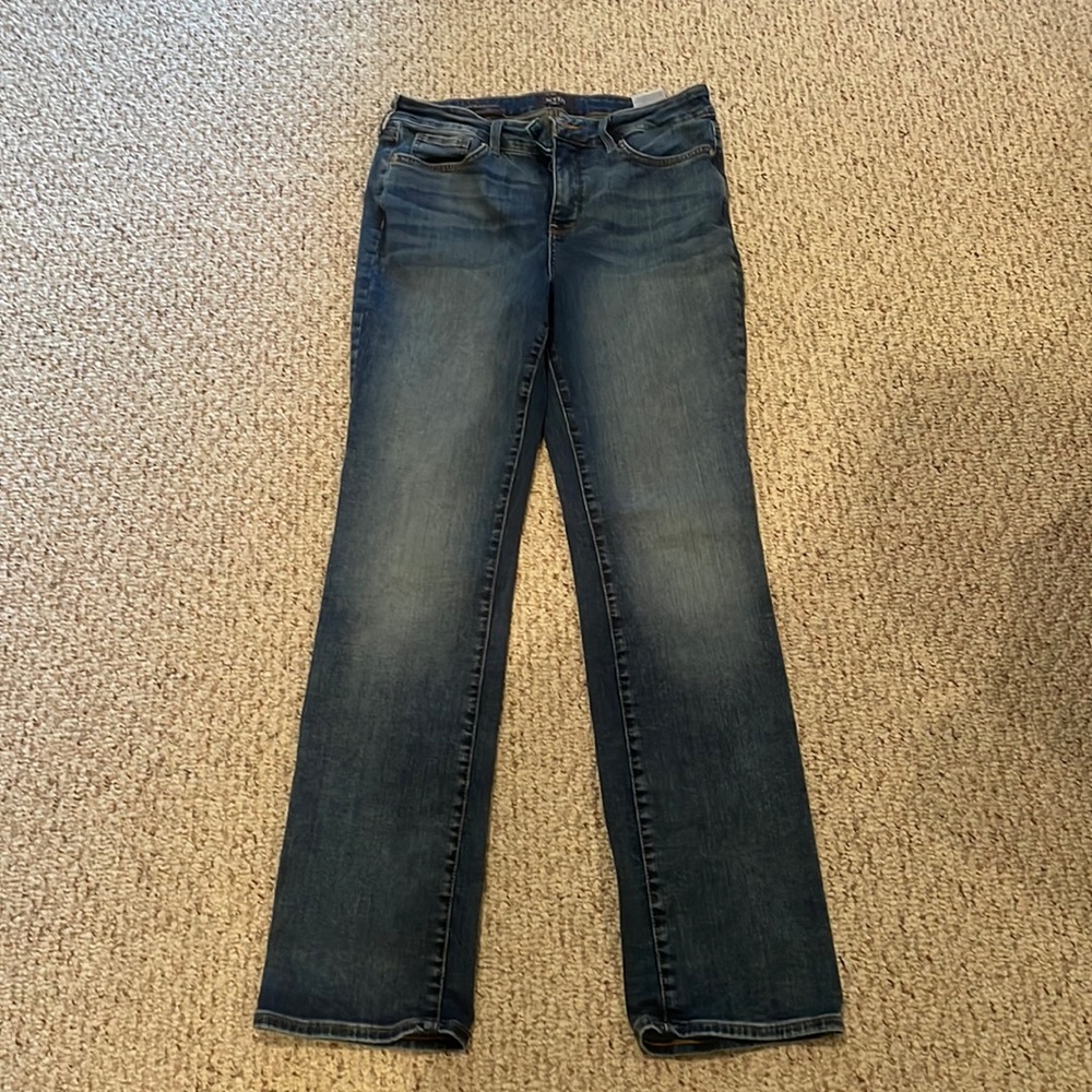 NYDJ Marilyn straight jeans size 10